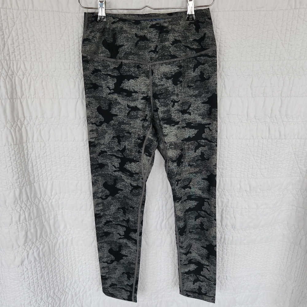 Sweat Shaper Camo Sauna Leggings – High Waist Compression, Women’s Large, 22” In